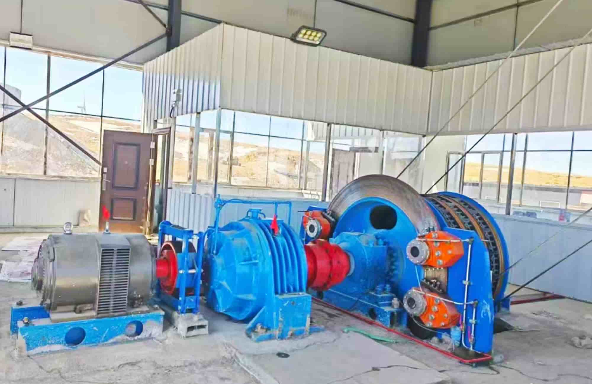 JKM-3×4多繩摩擦礦井提升機(jī)