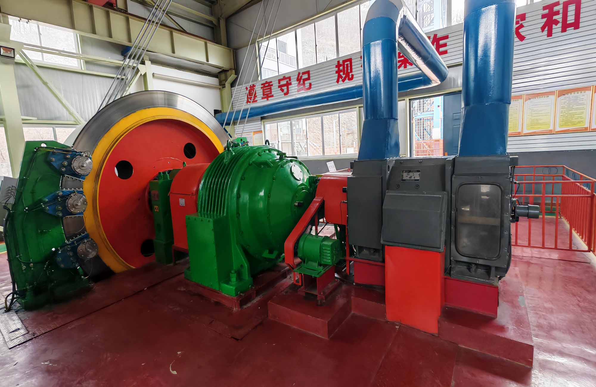 JKM-3.25×4多繩摩擦礦井提升機(jī)