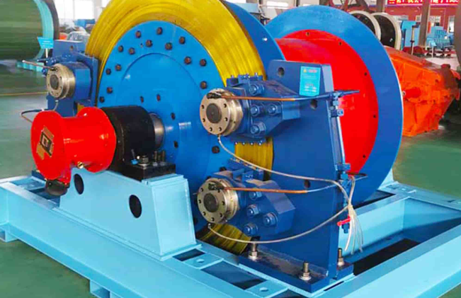 永磁電機內裝式提升絞車