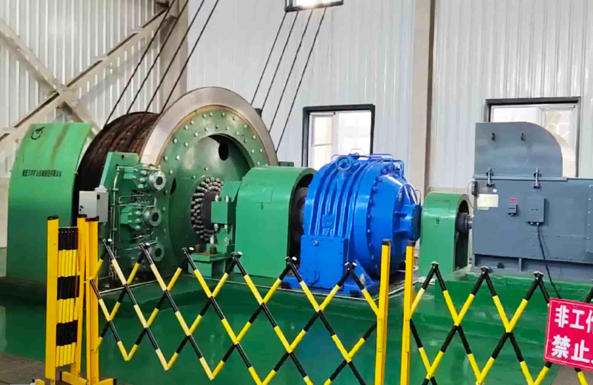 JKMD-2.6×4PI多繩摩擦提升機(jī)